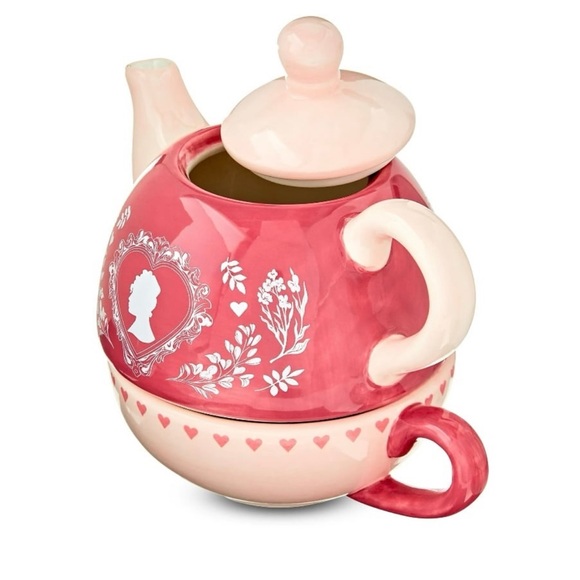 🫖Bridgerton Bundle Giftset Teapot Tea For One Set pillow sponge curls 🎀 - Picture 3 of 8